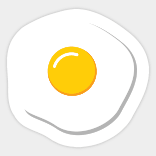 Egg breakfast T-shirt Sticker